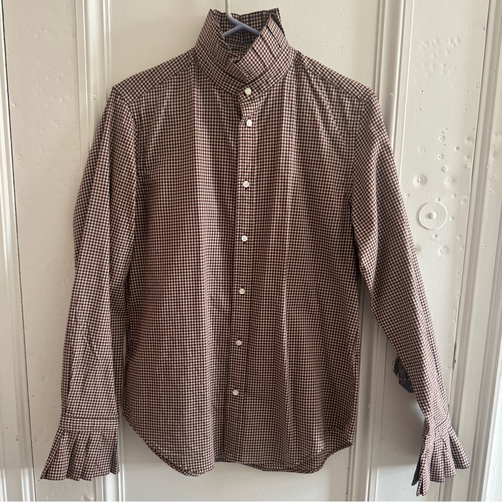 Ralph Lauren Brown Casual Button Down Shirt